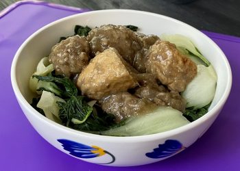 【梁廚美食】茄子肉丸豆腐/ 蜜汁叉燒/焗火腿配菠蘿