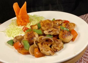 【梁廚美食】燒汁帶子鵪鶉脯/花旗參乾貝冬菇燉鵪鶉