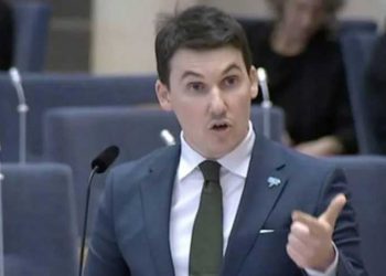 瑞典議員挺台嗆中共 呼籲應將其所犯罪惡繩之以法