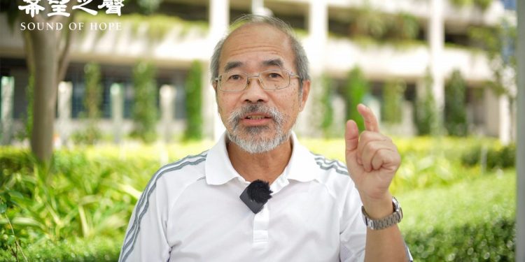 香港時事評論人士劉銳紹 (圖片來源:希望之聲/鄭銘攝)