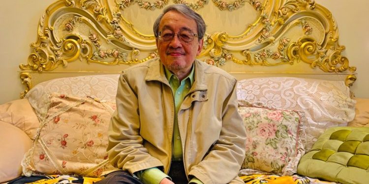 中英聯合聲明50年不變？ 專訪林保華談香港25年變遷 。圖為林保華（攝影：斐珍）