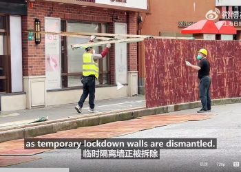 官方：上海從未封城 何來解封？網友犀利調侃（視頻）