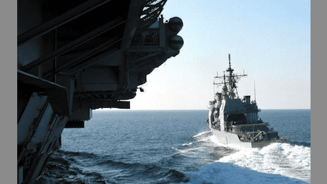 美国海军导弹巡洋舰“安提坦”号(USS Antietam)(Getty Images)