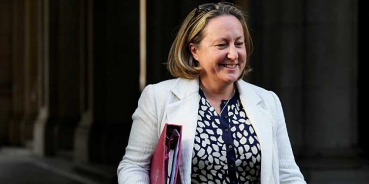 前英國商業、能源和工業策略國務大臣安妮.特里威廉(Anne-Marie Trevelyan) (圖片: Carl Court/Getty Images)