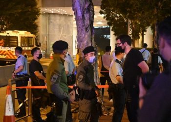 港人領館外吹口琴悼英女王被捕 學者：體制崩潰下的野蠻管治