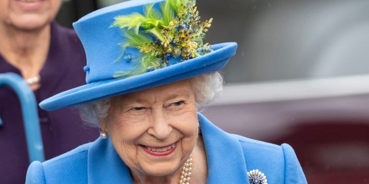 英國女王伊麗莎白二世 (Photo by Mark Cuthbert/UK Press via Getty Images)(Photo by Mark Cuthbert/UK Press via Getty Images)