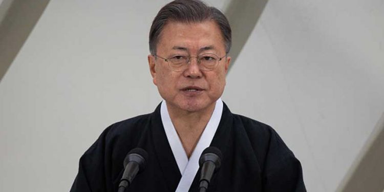 韓國外交慘案輿論震驚 文在寅要負責? (圖片:Jeon Heon-Kyun - Pool/Getty Images)