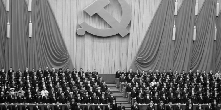 中共十九屆七中全會召開,二十大拉開序幕。(圖片:Lintao Zhang/Getty Images)