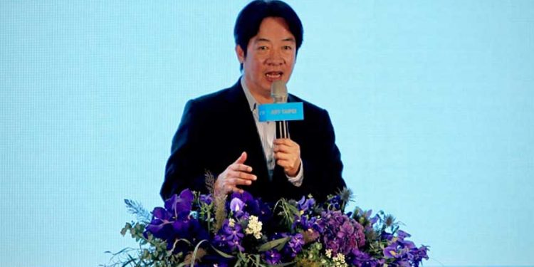 賴清德宣布參與黨主席補選 蔡英文表達祝福 (圖片: Ceng Shou Yi/NurPhoto via Getty Images)