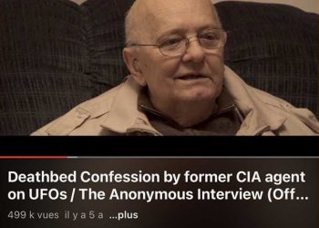 前CIA探員承認：「親眼看見活的外星人」