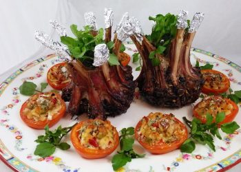 【梁廚美食】焗烤皇冠羊排/朱古力梳夫裡