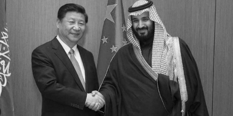 習近平12月7號抵達沙特阿拉伯 （網絡圖片）