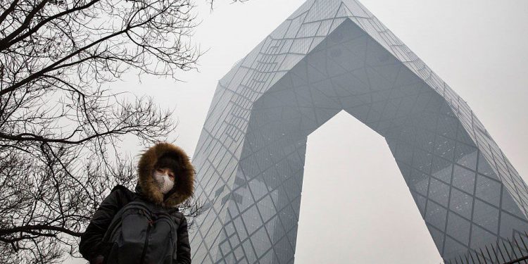 中央電視臺 (Photo by Kevin Frayer/Getty Images)