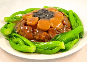 【梁廚美食】蓮藕豬利蠔豉湯/南乳燴素菜/發菜蠔豉柱甫