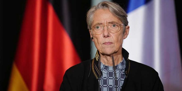 法國總理博恩（Elisabeth Borne）（圖片：Kay Nietfeld/picture alliance via Getty Images)