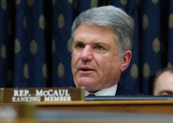 美國眾議院外交事務委員會主席麥考爾（Michael McCaul）近日透露，他計畫今年4月可能訪問臺灣。(圖片：Chip Somodevilla/Getty Images)