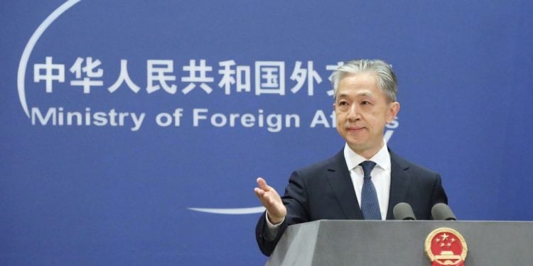中共外交部發言人汪文斌22日罕見指名道姓地批評美國總統拜登，令西方瞠目結舌。(圖片： VCG/VCG via Getty Images)