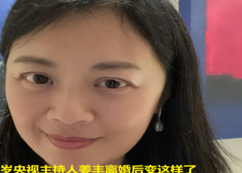 52歲央視主持人姜豐：嫁給英國高管後離婚 （圖片來源：網絡截圖）