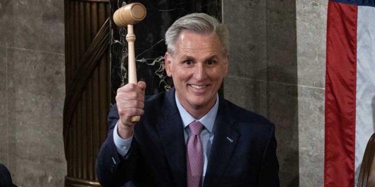 美國聯邦眾議院議長麥卡錫 (Kevin McCarthy@SpeakerMcCarthy/twitter)