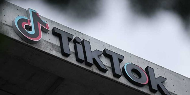 TikTok被控監視記者 美司法部調查「字節跳動」 （圖片： PATRICK T. FALLON/AFP via Getty Images)