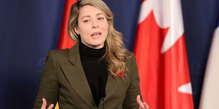 加拿大外长乔美兰(Mélanie Joly) (图片:Andreas Rentz/Getty Images)