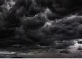福州恐怖黑雲壓城（圖片來源：網絡）