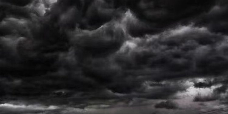 福州恐怖黑雲壓城（圖片來源：網絡）