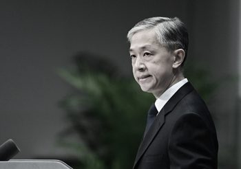 外媒記者提問一針見血 汪文斌氣得跳腳：非常荒謬！ 遭網民狂酸