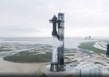 馬斯克的SpaceX發射星艦（圖片來源：視頻截圖）
