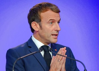 法國總統馬克龍。（Getty Images）
