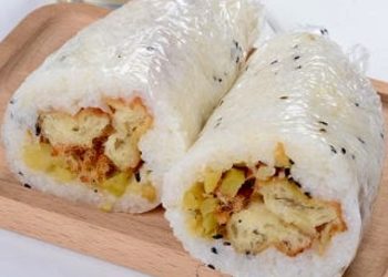 【梁廚美食】肉鬆糍飯糰/食物標籤話題/意大利麵條