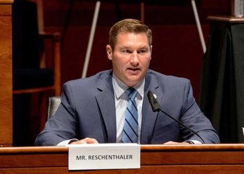 美國聯邦眾議員瑞森紹爾（Guy Reschenthaler） （圖片：Anna Moneymaker-Pool/Getty Images)