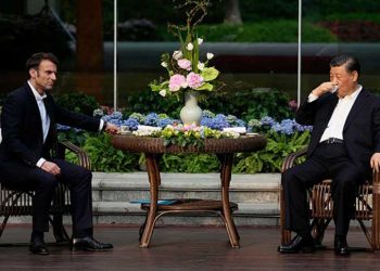馬克龍中國行失敗？專家：恐大損國際形象 （圖片：THIBAULT CAMUS/POOL/AFP via Getty Images)