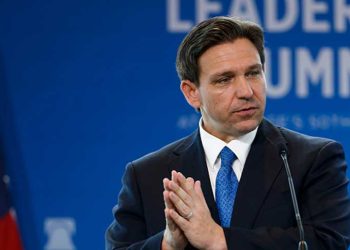 美國佛州州長德桑蒂斯（Ron DeSantis） （圖片： Anna Moneymaker/Getty Images)