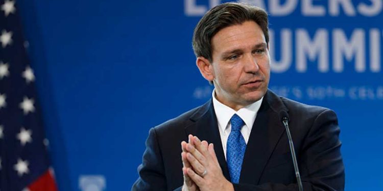 美國佛州州長德桑蒂斯(Ron DeSantis) (圖片: Anna Moneymaker/Getty Images)
