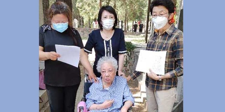 六四臨近 天安門母親:追責中共不變 (圖片來源:尤維潔獨家提供/希望之聲合成)