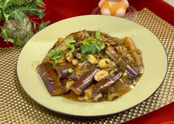【梁廚美食】麻婆茄子生蠔/介紹白蘿蔔功能/臘味蘿蔔糕