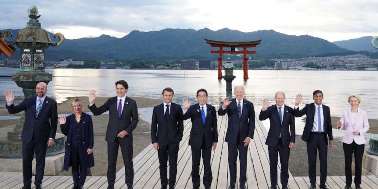 七國集團峰會將於2023年5月19日至22日在日本廣島舉行。(圖片:Stefan Rousseau - Pool/Getty Images)