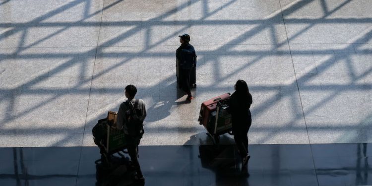 香港國際機場的入境大廳 (圖片: Anthony Kwan/Getty Images)