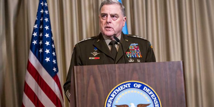 美國國防部參謀長聯席會議主席馬克·米利將軍 （圖片：Thomas Lohnes/Getty Images)