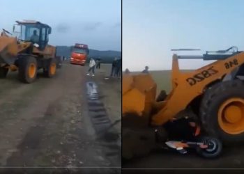 傳內蒙通遼牧民阻止當局強佔牧場 遭推土車碾壓