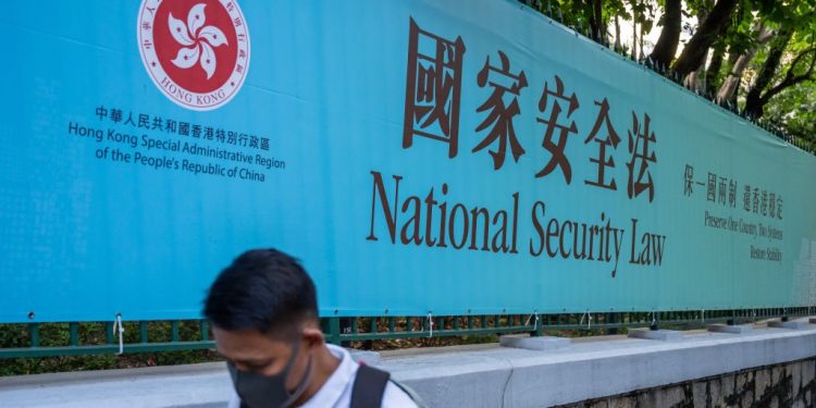 港版國安法三周年之際,香港現狀受到外界持續關注。圖為資料圖片。(Getty images)