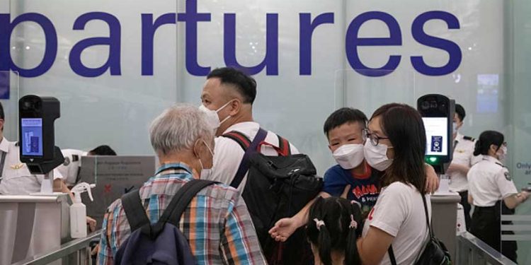 反送中運動後香港移民潮持續。 (圖片: Alex Chan Tsz Yuk/SOPA Images/LightRocket via Getty Images)