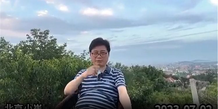 崔永元大罵“新華社”(圖片來源:視頻截圖)
