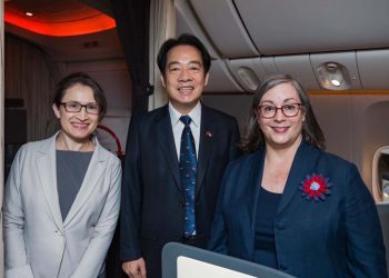 賴清德過境紐約 受陸台僑歡迎 中共駐美使館現反常動作 （圖）
