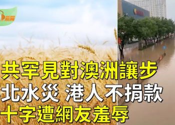 【希望聽新聞】中共罕見讓步：取消澳洲大麥關稅；華北水災港人不願捐款 紅十字被羞辱；世界童軍大露營韓高溫 英美相繼拔營   主播：慧雯