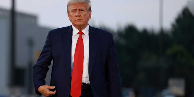 川普：如果我是總統 中共永遠不會入侵臺灣 (圖片：Joe Raedle/Getty Images)