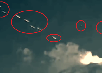 集體逃命的UFO艦隊火山爆發後回來了？