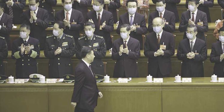高官連續失蹤顯示習近平領導層不穩。(圖片:Lintao Zhang/Getty Images)