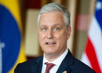 美国前白宫国安顾问欧布莱恩（Robert O'Brien）表示，中共可能在两年内入侵台湾，美国须助台备战 (图片：Andressa Anholete/Getty Images)